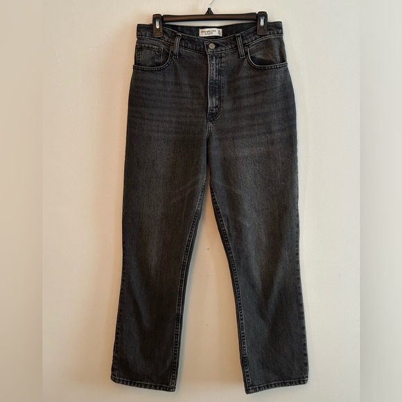 Abercrombie & Fitch The 90s Straight Ultra High Rise Curve Love - Picture 4 of 7